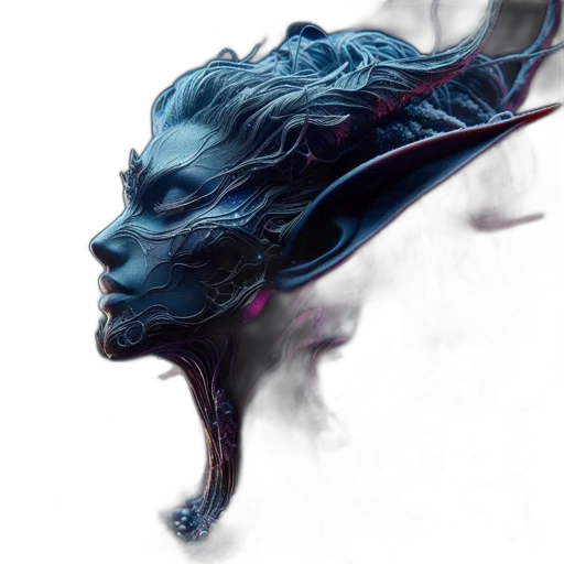 dragon, mask, face, creature transparent PNG cut-out