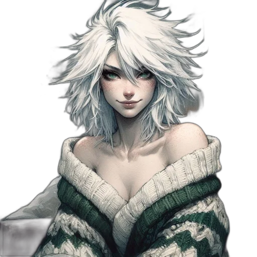 face, jacket, dragon, dress transparent PNG cut-out