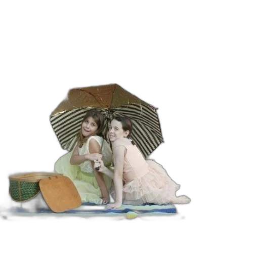 umbrella, jacket, furniture, photorealistic transparent PNG cut-out