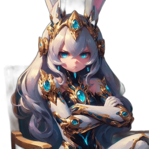 crown, dragon, staff, dress transparent PNG cut-out
