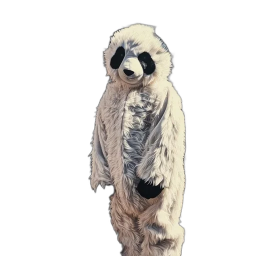 animal, creature, jacket, staff transparent PNG cut-out