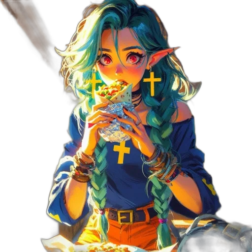 sword, staff, food, weapon transparent PNG cut-out