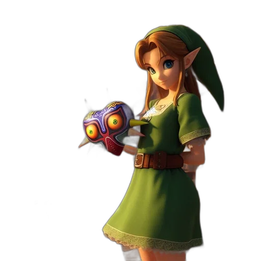 staff, dress, weapon, mask transparent PNG cut-out
