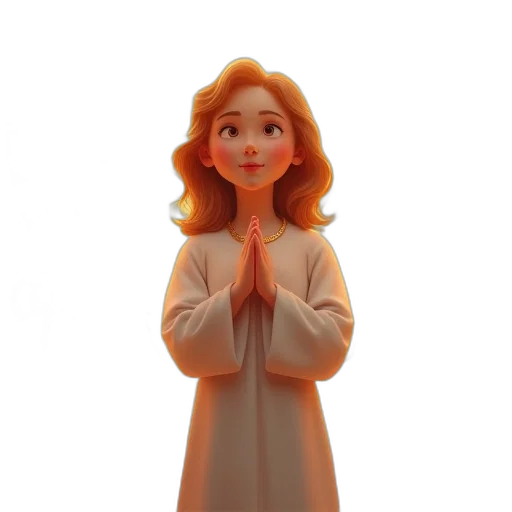 dress, staff, 3d render, concept art transparent PNG cut-out