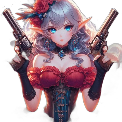 weapon, staff, dress, sword transparent PNG cut-out