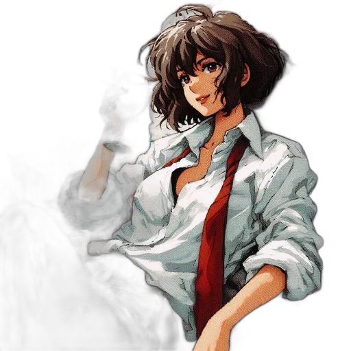 staff, jacket, anime, concept art transparent PNG cut-out