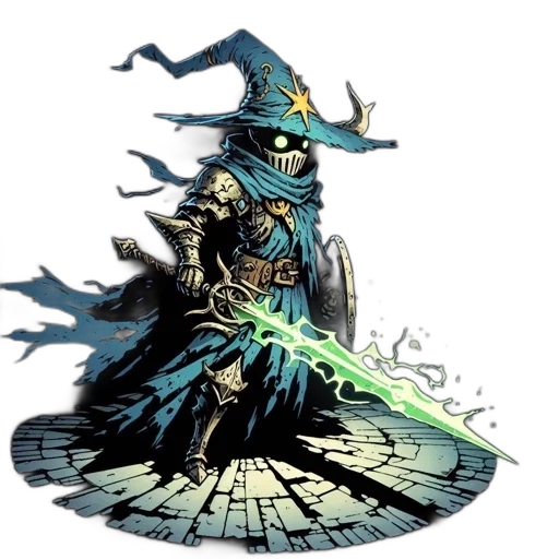 staff, concept art, fantasy art, comic book art transparent PNG cut-out