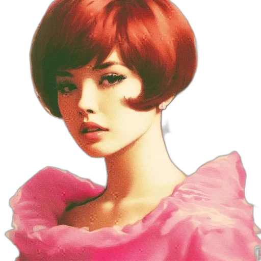 hair, dress, face, crown transparent PNG cut-out