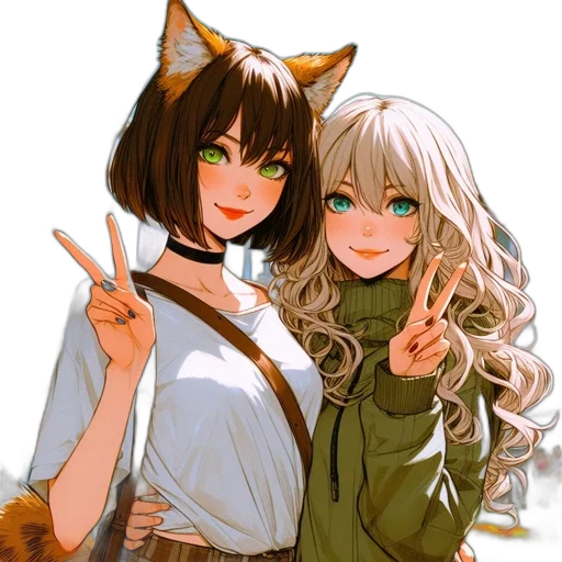 staff, animal, mask, anime transparent PNG cut-out