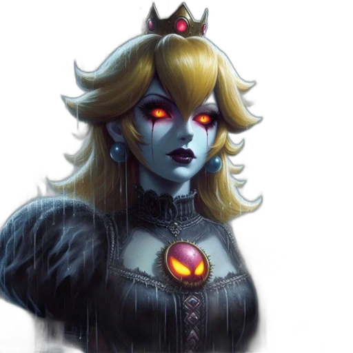 crown, staff, mask, concept art transparent PNG cut-out