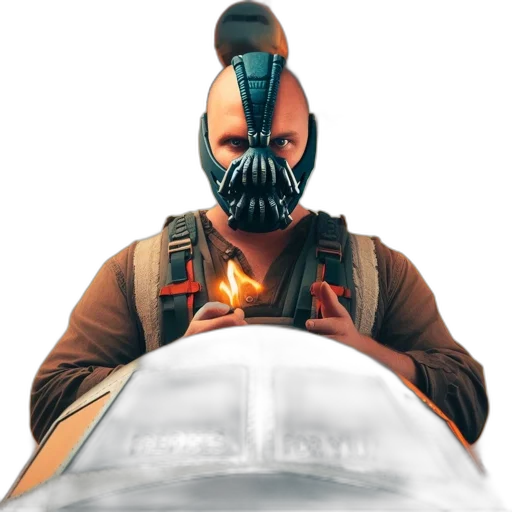 mask, weapon, face, robot transparent PNG cut-out