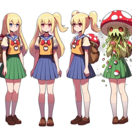 dress, food, flower, staff transparent PNG cut-out