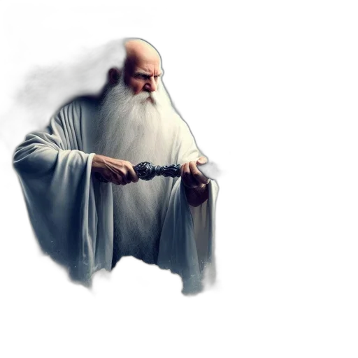 sword, staff, weapon, dragon transparent PNG cut-out