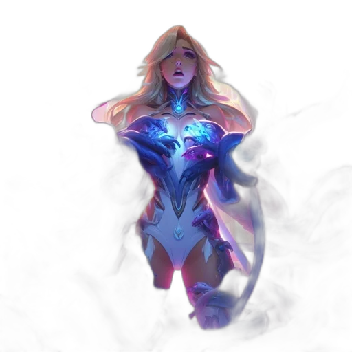 dress, robot, staff, concept art transparent PNG cut-out