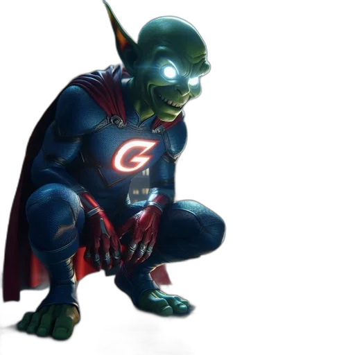 creature, mask, concept art, comic book art transparent PNG cut-out