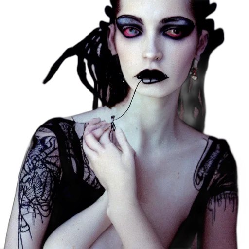 jewelry, creature, mask, face transparent PNG cut-out