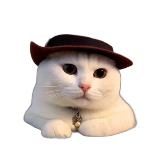 hat, staff, animal, face transparent PNG cut-out
