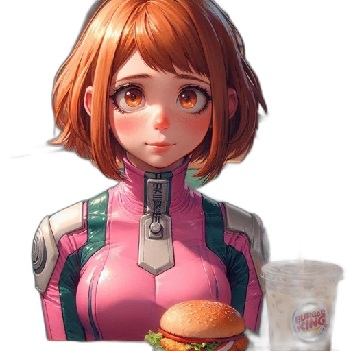 food, robot, face, weapon transparent PNG cut-out