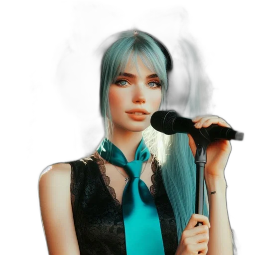 robot, staff, hair, jacket transparent PNG cut-out