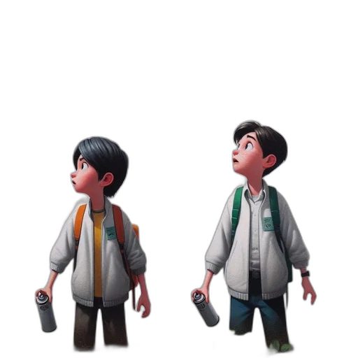 jacket, concept art, 3d render, pixel art transparent PNG cut-out
