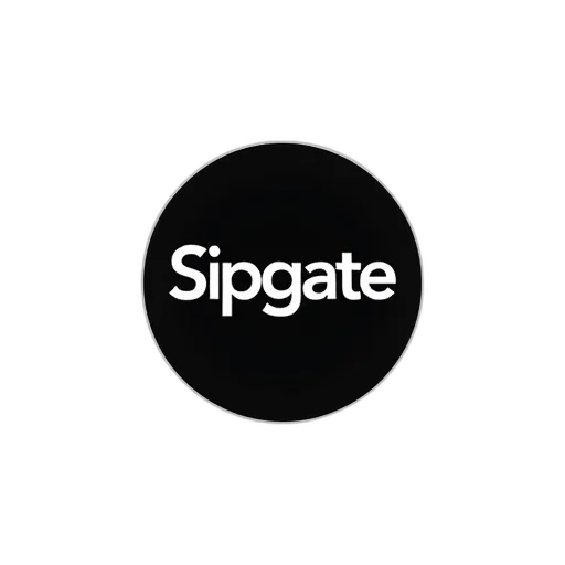 staff, black, circular, logo transparent PNG cut-out