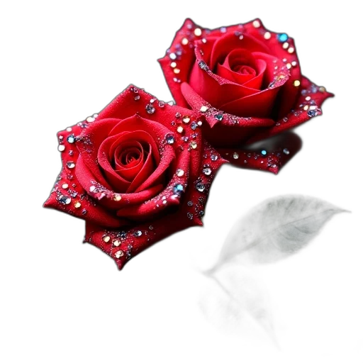 jewelry, flower, crown, 3d render transparent PNG cut-out