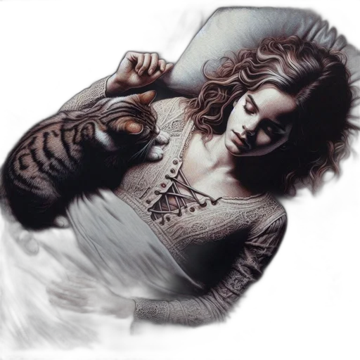 jewelry, dress, photorealistic, fantasy art transparent PNG cut-out