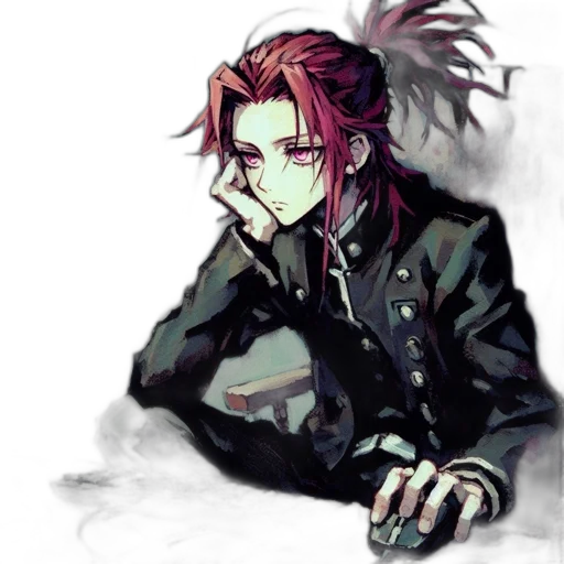 jacket, staff, weapon, creature transparent PNG cut-out