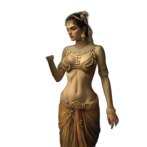 jewelry, staff, dress, concept art transparent PNG cut-out