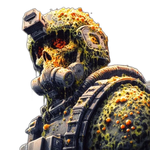 robot, face, mask, creature transparent PNG cut-out