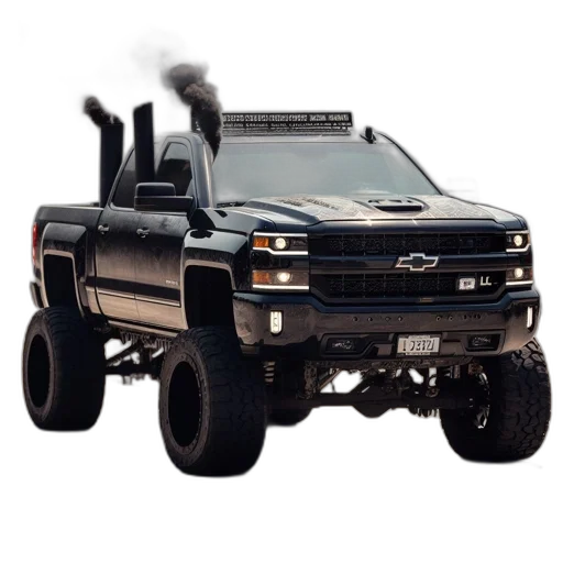 car, weapon, 3d render, photorealistic transparent PNG cut-out