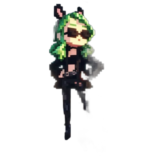 staff, dress, creature, weapon transparent PNG cut-out