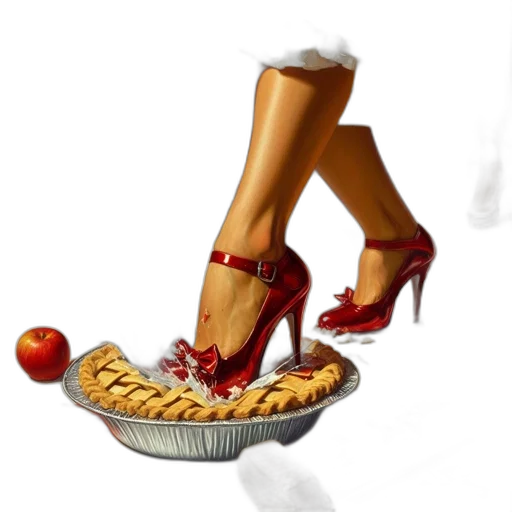 shoes, food, jewelry, concept art transparent PNG cut-out