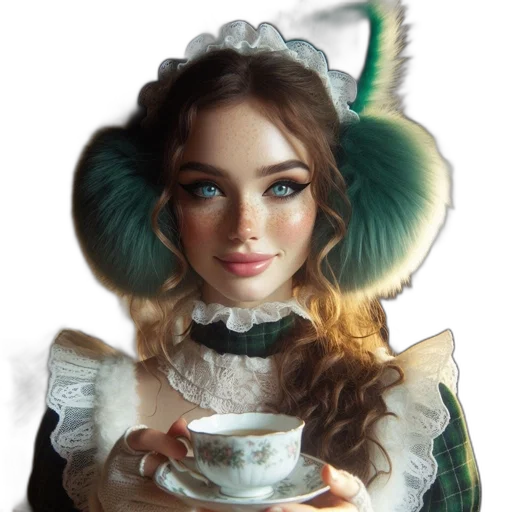 robot, face, dress, hat transparent PNG cut-out