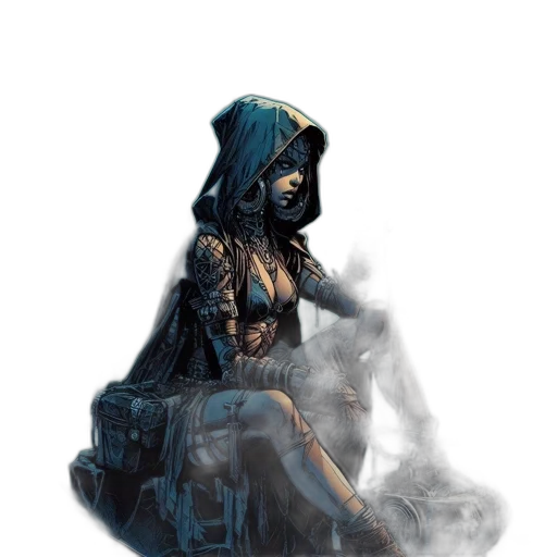 dress, jacket, mask, robot transparent PNG cut-out