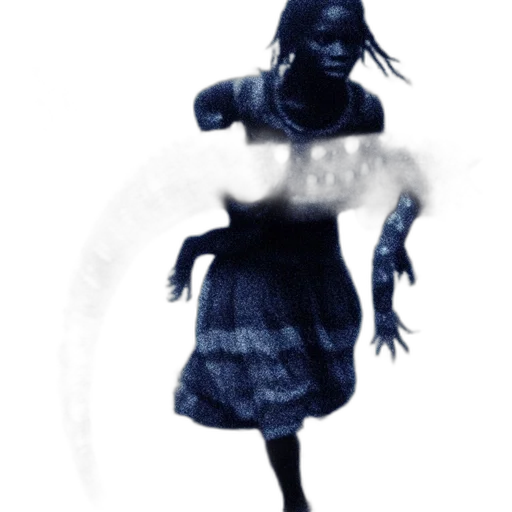 dress, creature, mask, face transparent PNG cut-out