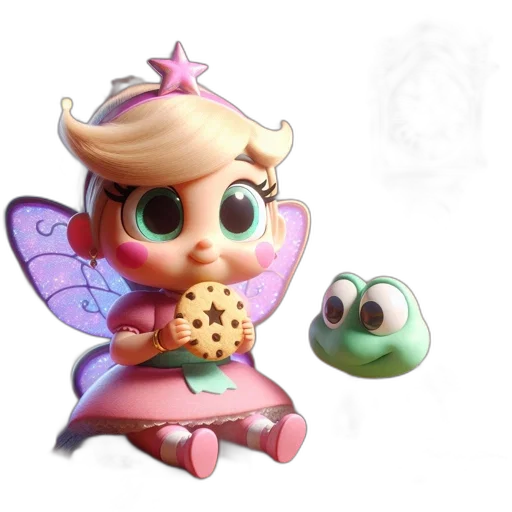 crown, staff, creature, jewelry transparent PNG cut-out
