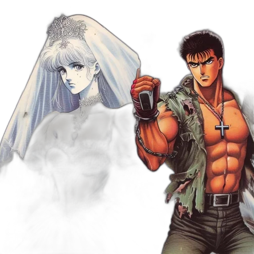 weapon, anime, concept art, comic book art transparent PNG cut-out