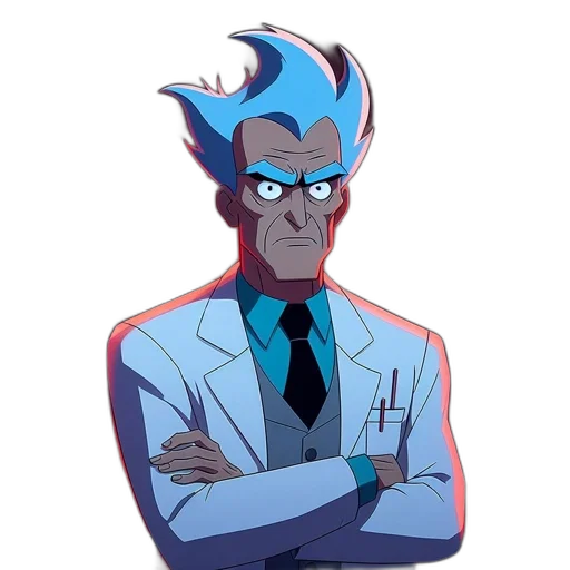 staff, jacket, face, crown transparent PNG cut-out