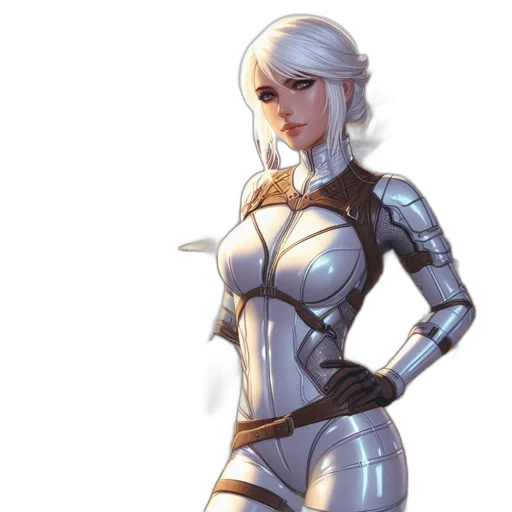robot, staff, dress, concept art transparent PNG cut-out