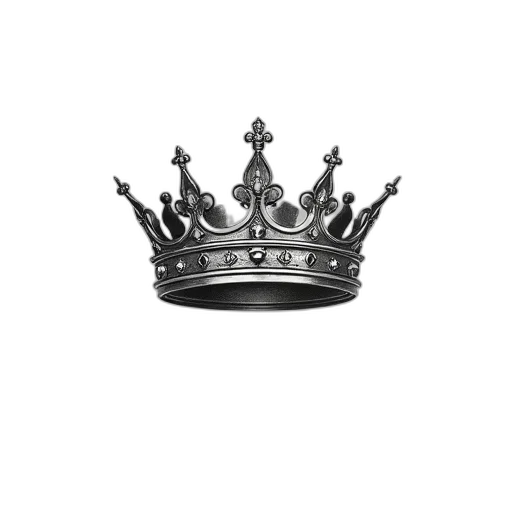 crown, jewelry, hat, staff transparent PNG cut-out