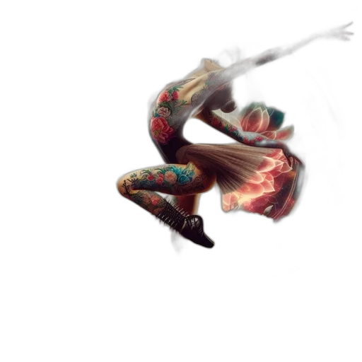 dragon, hair, creature, sword transparent PNG cut-out