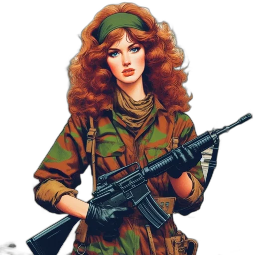 weapon, comic book art, cartoon, concept art transparent PNG cut-out