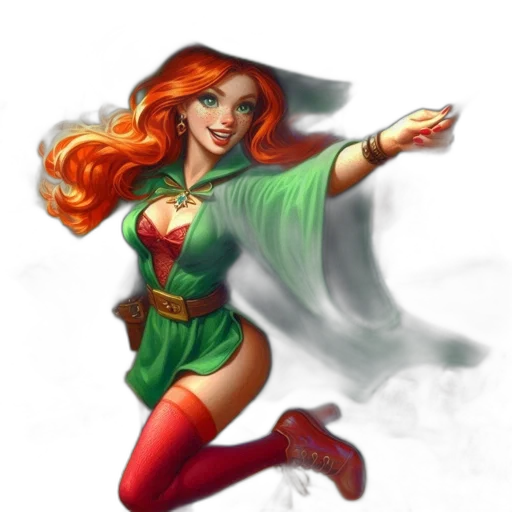 fantasy art, comic book art, concept art, pixel art transparent PNG cut-out