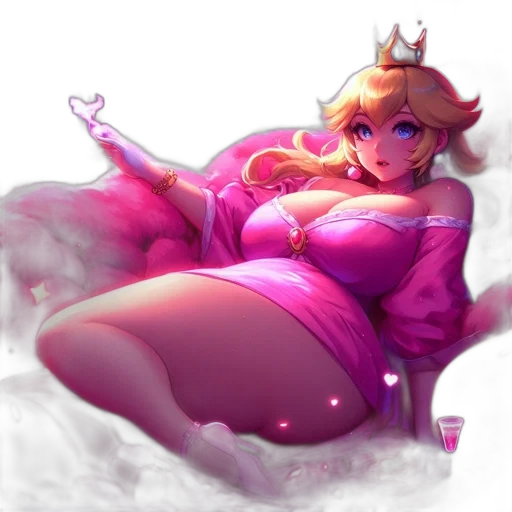 crown, dress, staff, concept art transparent PNG cut-out