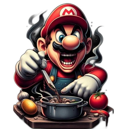 food, mask, pixel art, concept art transparent PNG cut-out