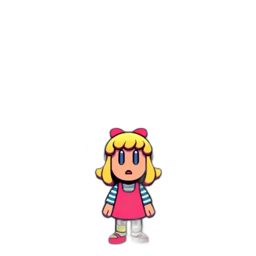 dress, staff, creature, weapon transparent PNG cut-out