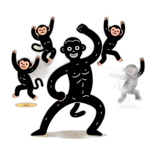 animal, concept art, 3d render, cartoon transparent PNG cut-out