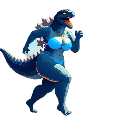 dragon, creature, dress, animal transparent PNG cut-out