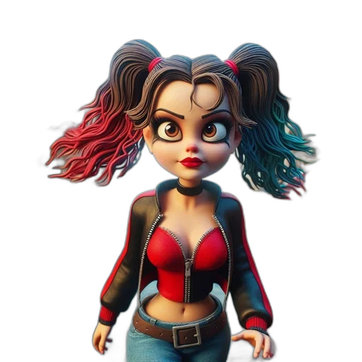 concept art, 3d render, comic book art, cartoon transparent PNG cut-out